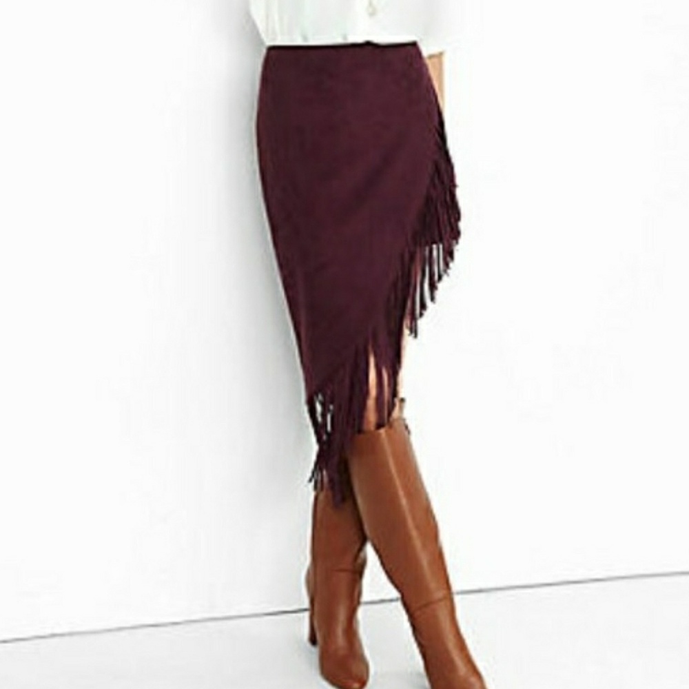 Express Fringe skirt